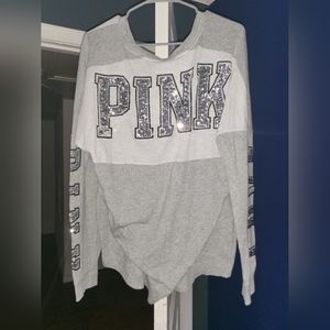 Rare VS pink bling shirt